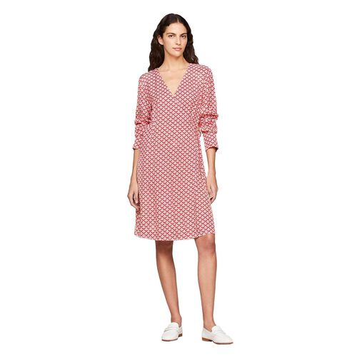 Tommy Hilfiger Seal Fit & Flare Knee Dress